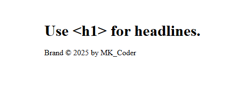 HTML Entities Output